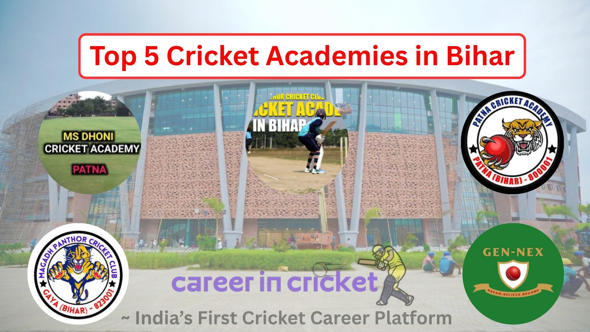 Top 5 Cricket Academies in Bihar