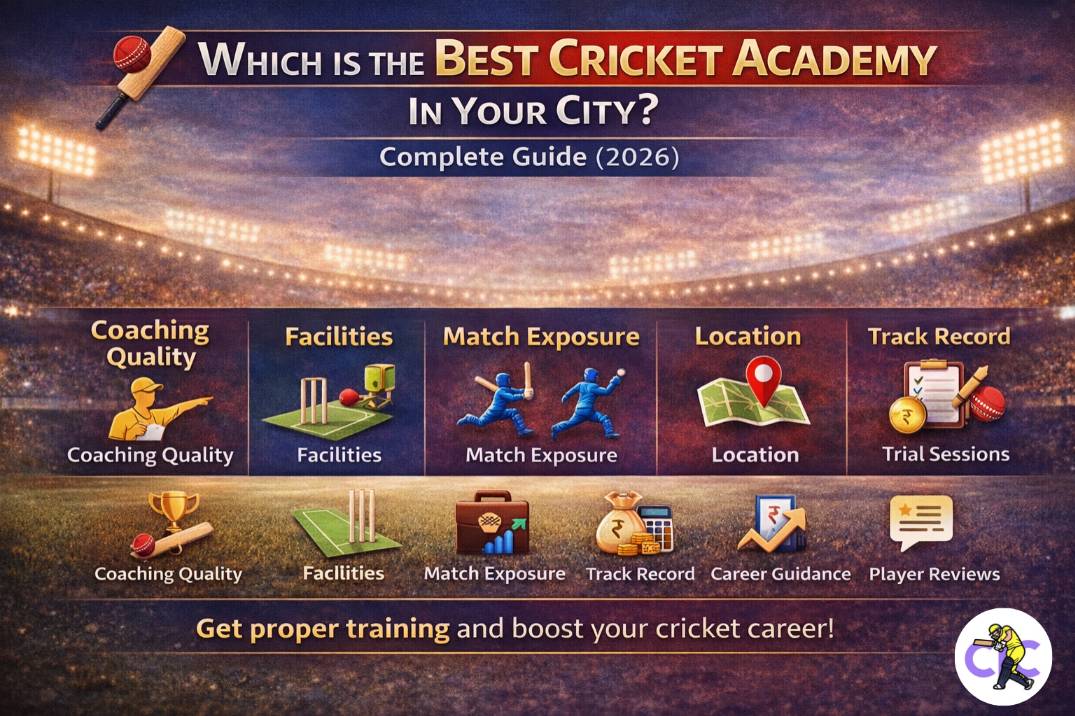 Which is the Best Cricket Academy in Your City? – Complete Guide (2026)