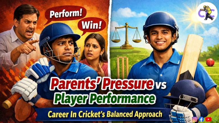 Parents’ Pressure vs Player Performance – Career In Cricket’s Balanced Approach