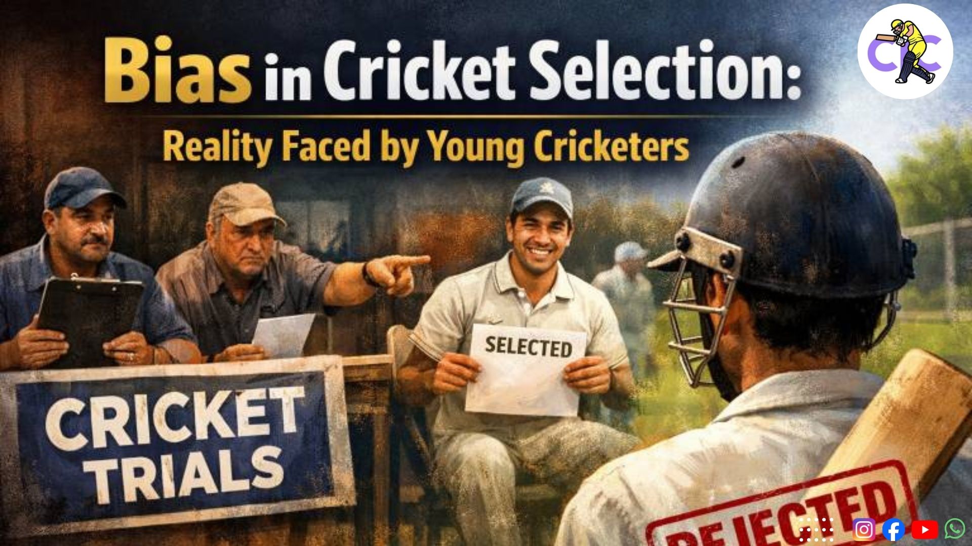 Bias in Cricket Selection: Reality Faced by Young Cricketers