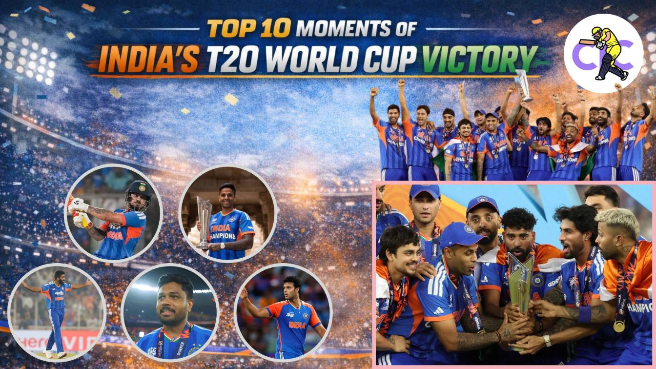 Top 10 Moments from India’s T20 World Cup Victory