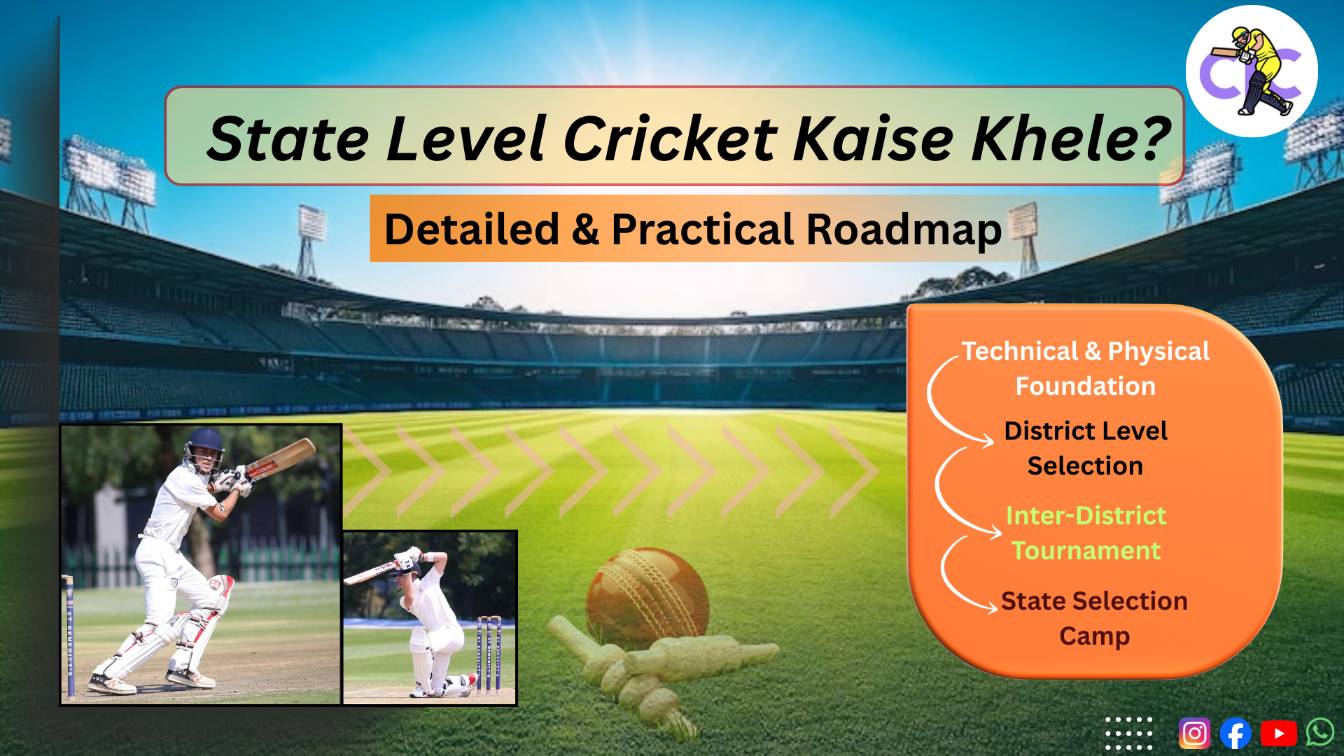  State Level Cricket Kaise Khele? – Detailed & Practical Roadmap
