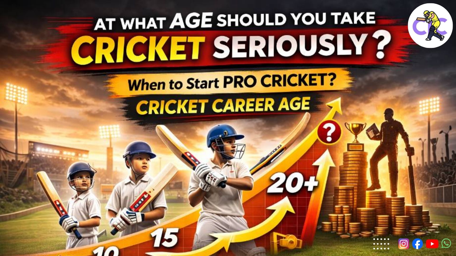 At What Age Should You Take Cricket Seriously?
