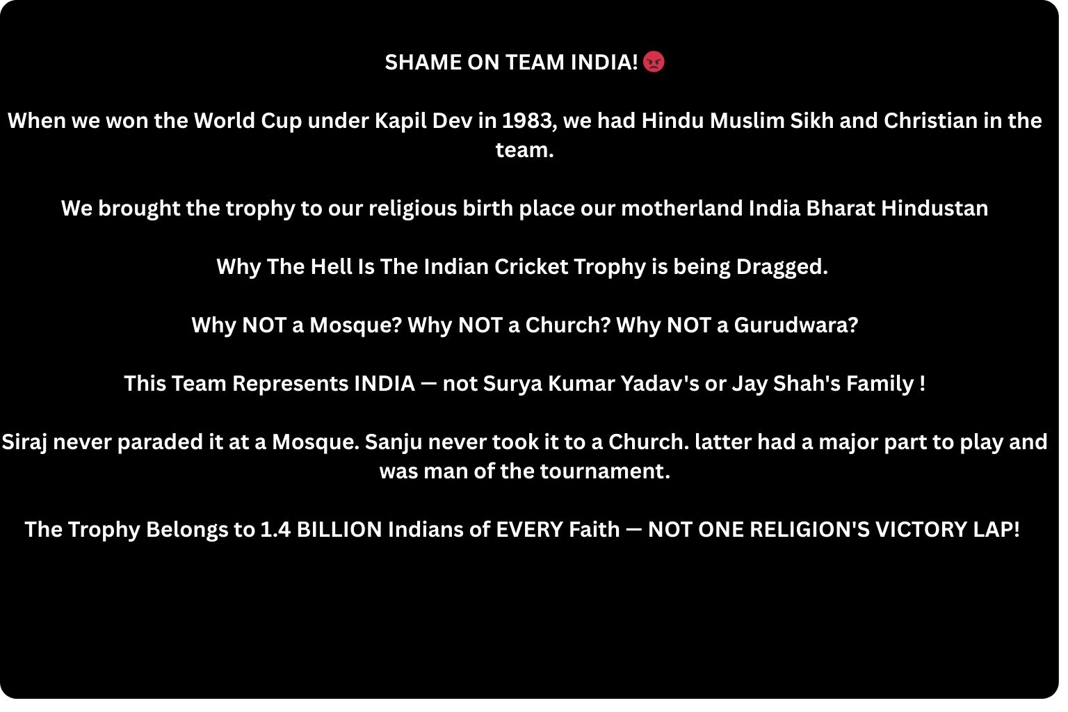 Cricket post shared by Career in Cricket  on CricSocial