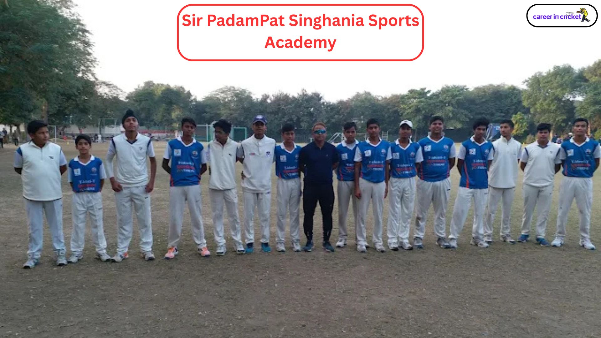 SPSSA | Sir PadamPat Singhania Sports Academy - Cricket Academy