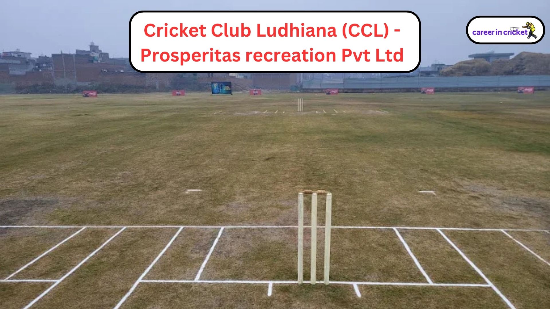 Cricket Club Ludhiana (CCL) – Prosperitas Recreation Pvt. Ltd. - Cricket Academy