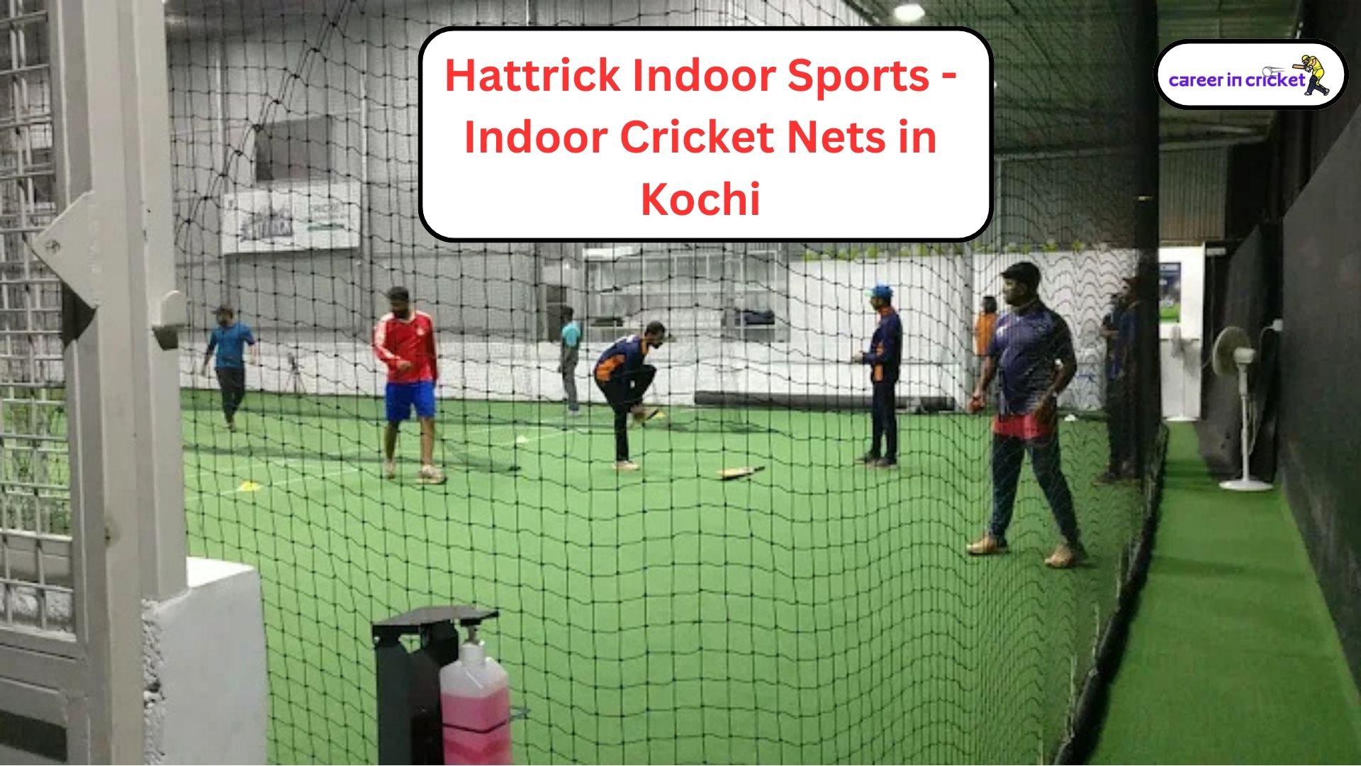 Hattrick Indoor Sports – Indoor Cricket Nets (Kochi)