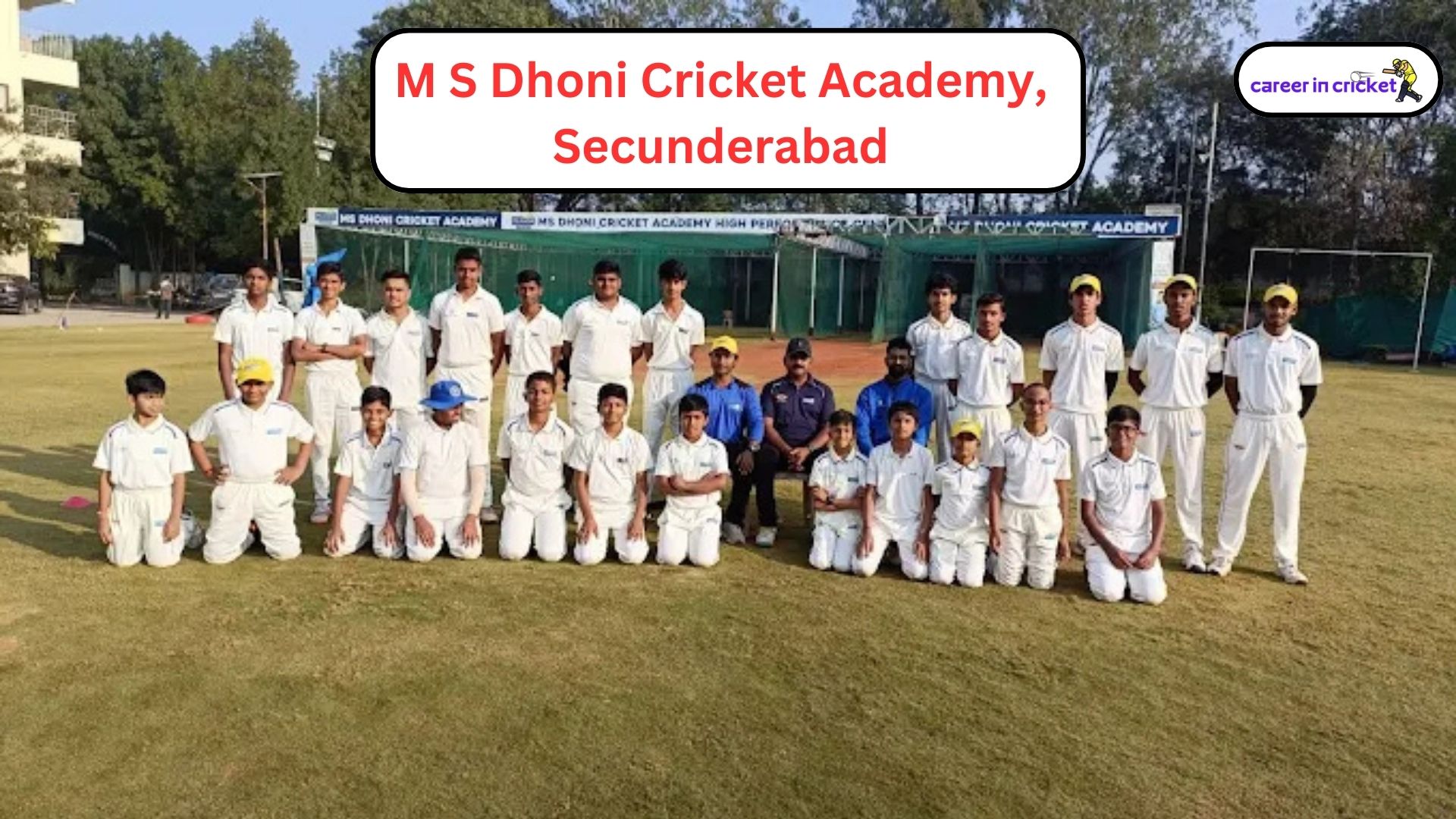 M S Dhoni Cricket Academy – Secunderabad - Cricket Academy