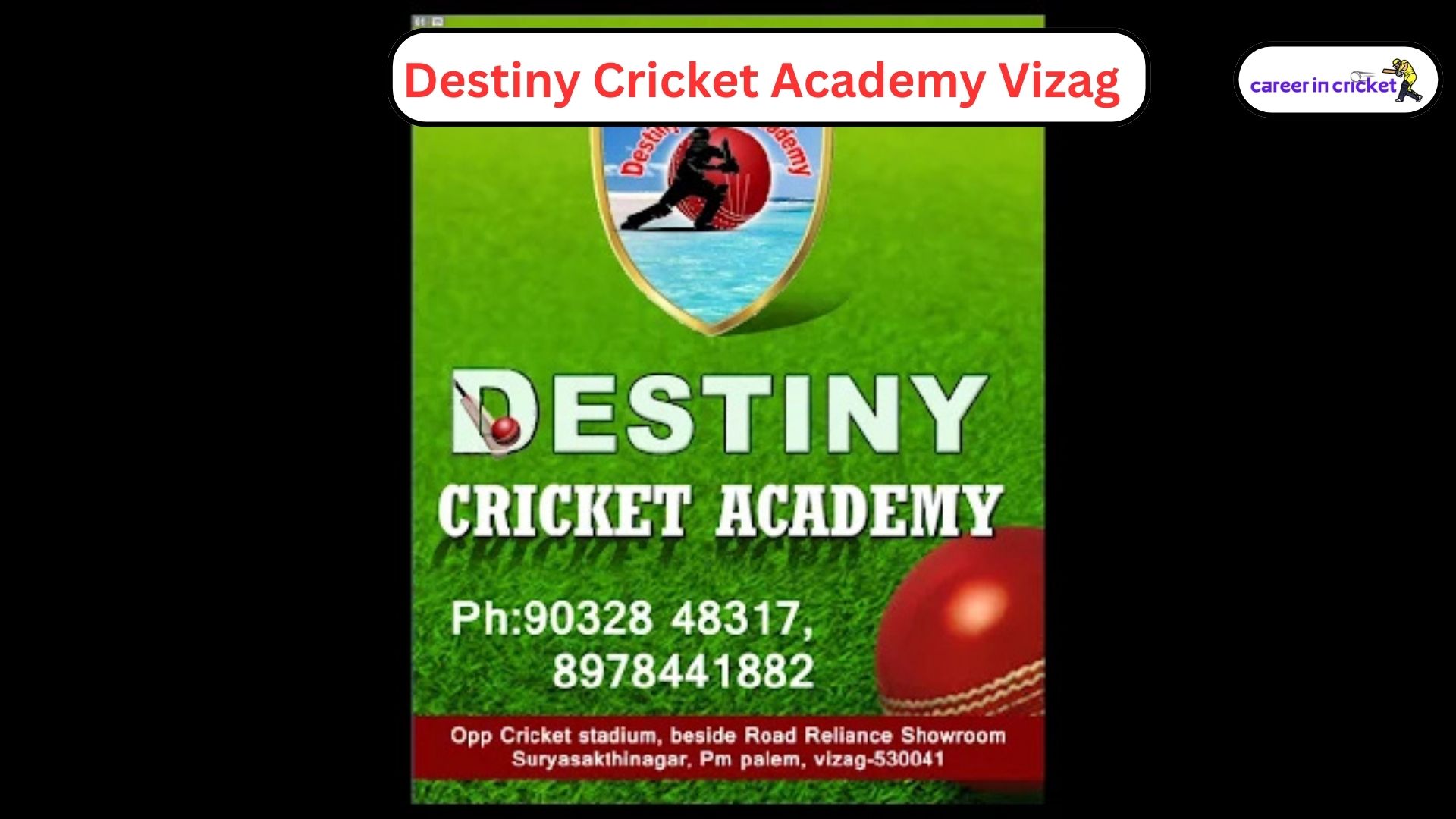 Destiny Cricket Academy – Visakhapatnam (Vizag) - Cricket Academy