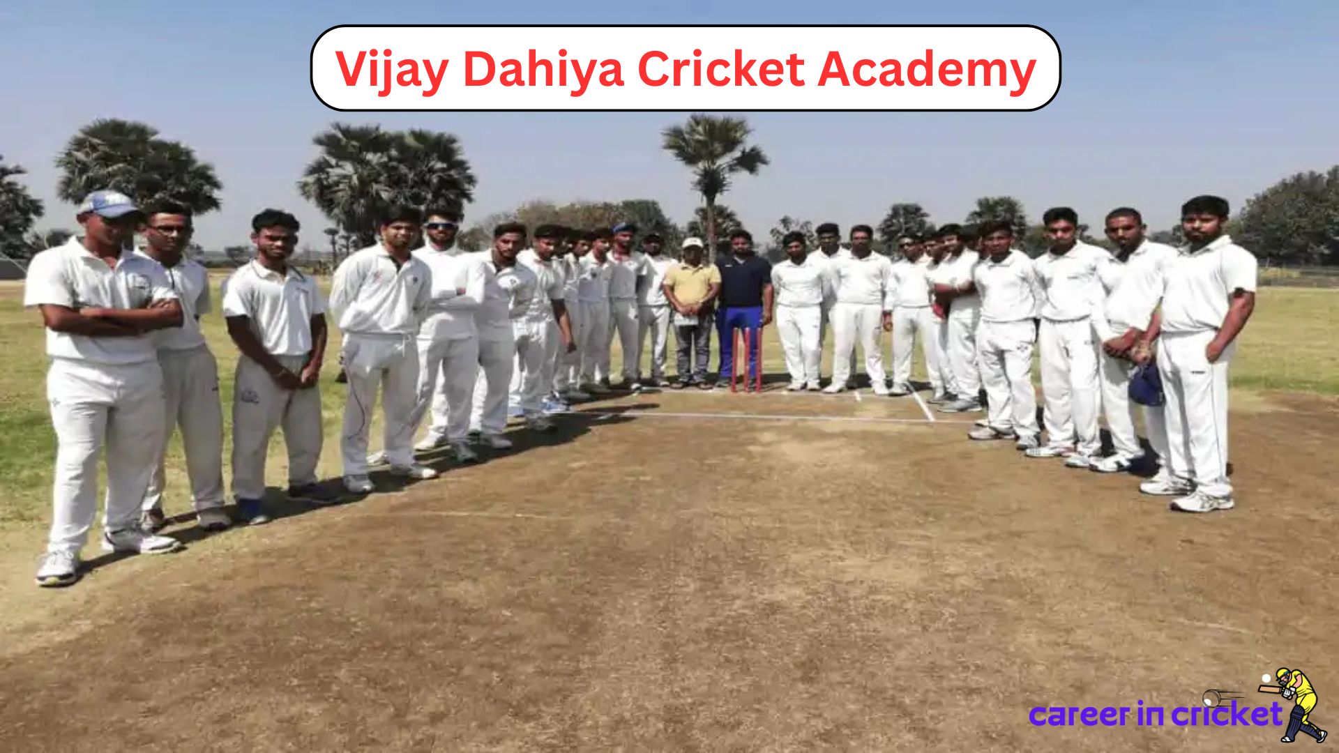 Vijay Dahiya Cricket Academy (VDCA) – Centre of Excellence