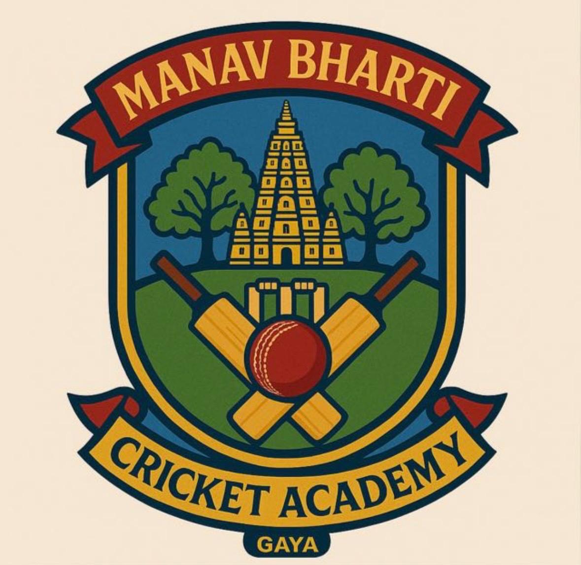 Manav Bharti Cricket Academy logo